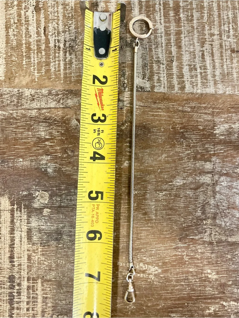 Vintage 12K Gold Filled Watch Chain 1/20 GF